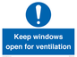 MH6259: Keep windows open for ventilation