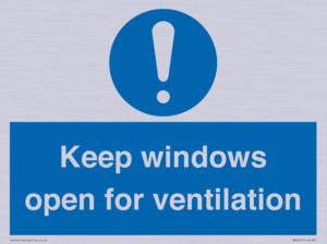 MH6259: Keep windows open for ventilation