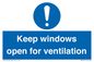 MH6259: Keep windows open for ventilation