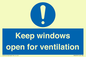 MH6259: Keep windows open for ventilation