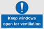 MH6259: Keep windows open for ventilation
