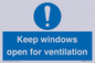 MH6259: Keep windows open for ventilation