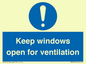 MH6259: Keep windows open for ventilation