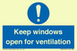 MH6259: Keep windows open for ventilation