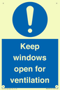 MH6259: Keep windows open for ventilation
