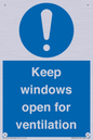 MH6259: Keep windows open for ventilation