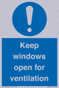 MH6259: Keep windows open for ventilation