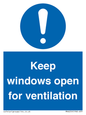 MH6259: Keep windows open for ventilation
