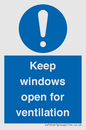 MH6259: Keep windows open for ventilation