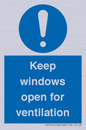 MH6259: Keep windows open for ventilation