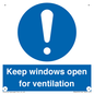 MH6259: Keep windows open for ventilation