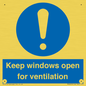 MH6259: Keep windows open for ventilation