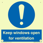 MH6259: Keep windows open for ventilation