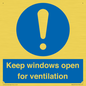 MH6259: Keep windows open for ventilation