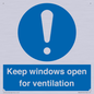 MH6259: Keep windows open for ventilation