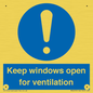 MH6259: Keep windows open for ventilation
