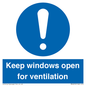 MH6259: Keep windows open for ventilation