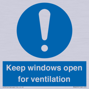 MH6259: Keep windows open for ventilation