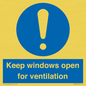 MH6259: Keep windows open for ventilation