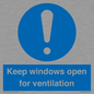 MH6259: Keep windows open for ventilation