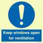 MH6259: Keep windows open for ventilation