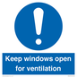 MH6259: Keep windows open for ventilation