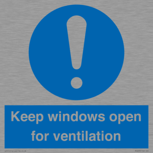 MH6259: Keep windows open for ventilation