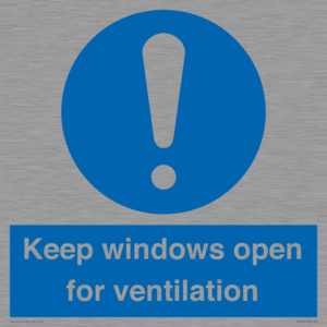 MH6259: Keep windows open for ventilation