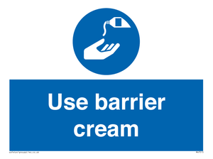 MH7515: Use barrier cream