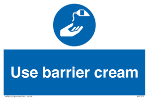 MH7515: Use barrier cream