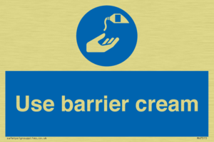 MH7515: Use barrier cream