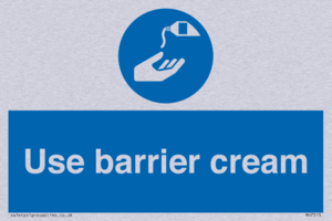 MH7515: Use barrier cream