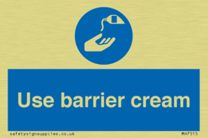 MH7515: Use barrier cream