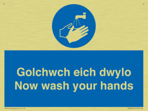 MH930: golchwch eich dwylo