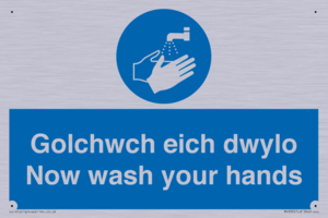 MH930: golchwch eich dwylo