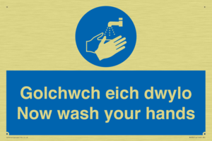 MH930: golchwch eich dwylo