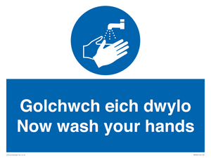 MH930: golchwch eich dwylo