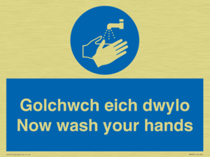 MH930: golchwch eich dwylo