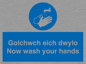 MH930: golchwch eich dwylo