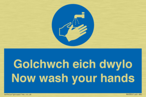 MH930: golchwch eich dwylo