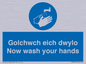 MH930: golchwch eich dwylo