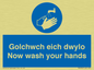 MH930: golchwch eich dwylo