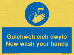 MH930: golchwch eich dwylo