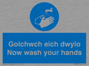 MH930: golchwch eich dwylo