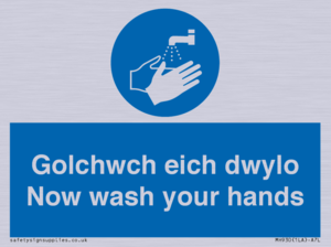 MH930: golchwch eich dwylo