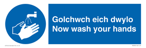 MH930: golchwch eich dwylo