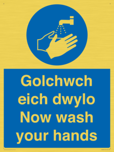 MH930: golchwch eich dwylo