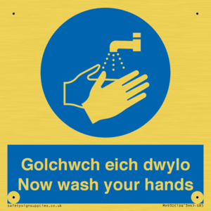 MH930: golchwch eich dwylo