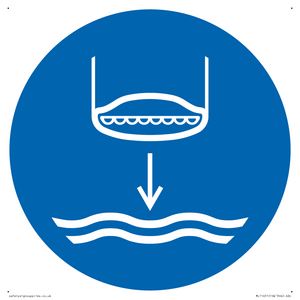 ML11451: Mandatory: Lower lifeboat to the water in launch sequence