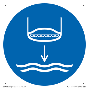 ML11451: Mandatory: Lower lifeboat to the water in launch sequence